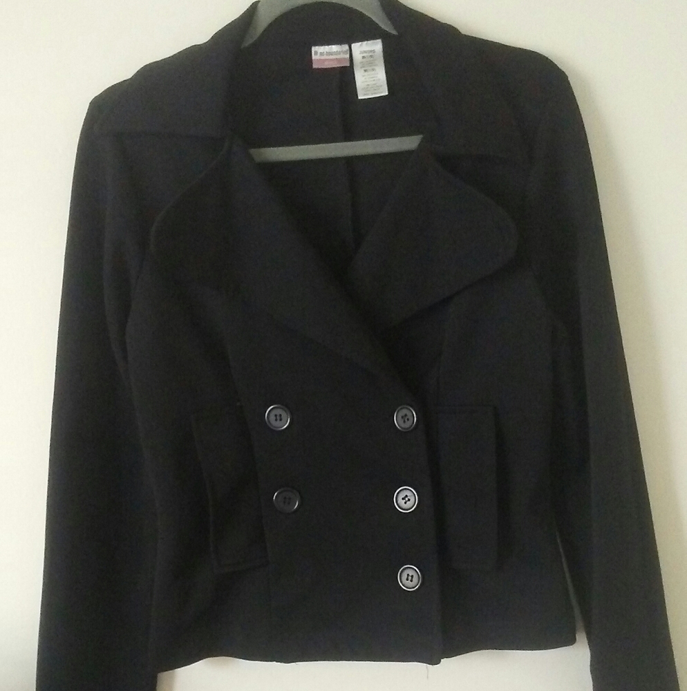Black business jacket